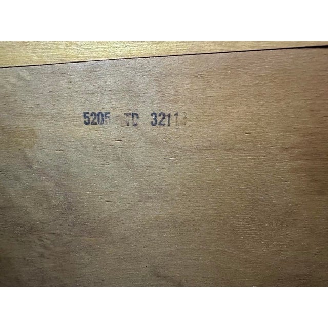 Wood 9 Drawer Lowboy by Leslie Diamond for Conant Ball For Sale - Image 7 of 12