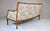 Louis XVI Style Sofa, Hand-Carved Walnut, Floral Tapestry, Usa, 1960s For Sale - Image 10 of 13