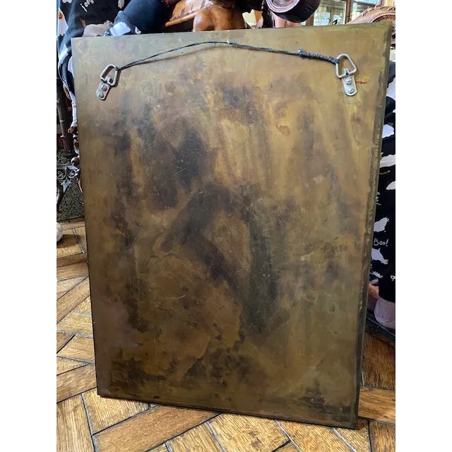 Chocolate Modernist Wall Plaque in the Style of Philip and Kelvin LaVerne For Sale - Image 8 of 12