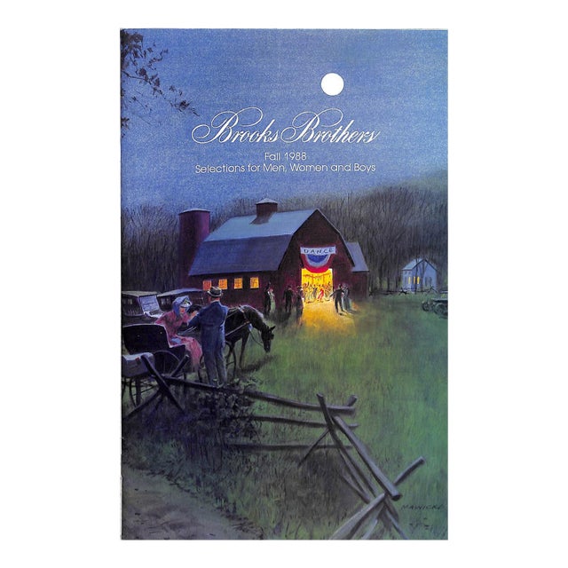 Brooks Brothers Fall 1988 Selections for Men, Women, and Boys Catalog For Sale
