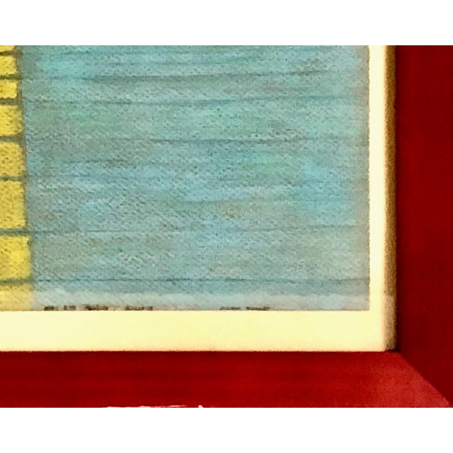 Signed Contemporary Marin County Seascape, by S K Farnsworth For Sale In San Francisco - Image 6 of 10