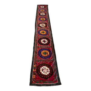 12 Ft Suzani Table Runner, 1965