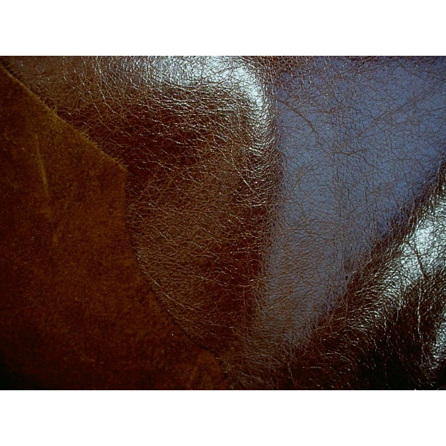 Moore & Giles Bismark Umber Top Grain Cowhide Leather Upholstery Fabric