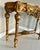 Gold French Style Console Table – Multicolor Marble Top For Sale - Image 8 of 10