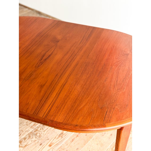 Round Extendable Teak Dining Table from Sigh & Søns Møbelfabrik For Sale - Image 18 of 18