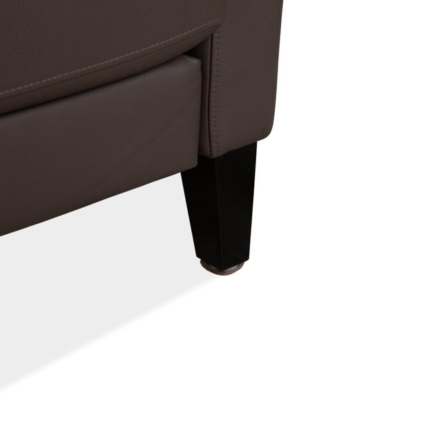 Ego 3-Seater Sofa in Brown Leather from Rolf Benz For Sale - Image 6 of 12