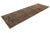 Antique Mahal Runner Rug – Distressed Terracotta & Muted Blue Wool For Sale - Image 9 of 9