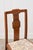 Antique English Oak Carved Back Chair For Sale - Image 9 of 10