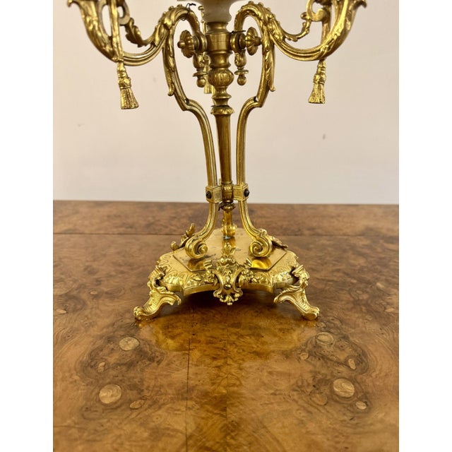 Antique 19th Century Candelabras, 1860s For Sale - Image 4 of 6