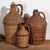 Antique Glass and Wicker Demijohns, 1920s Set of 3 For Sale - Image 9 of 9