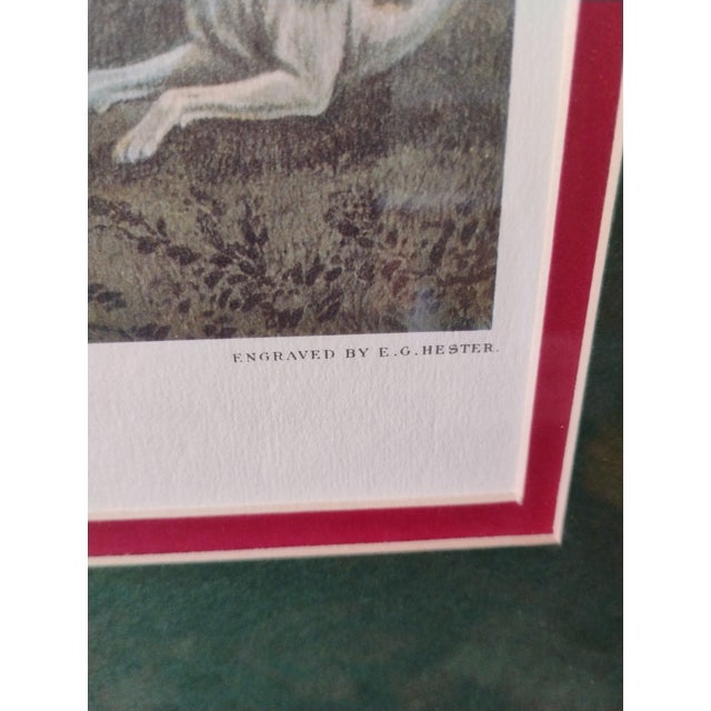1980s Vintage t.n.h. Walsh and e.g. Hester Engraving Fox Hunting Print “Drawn Blank” For Sale - Image 5 of 11