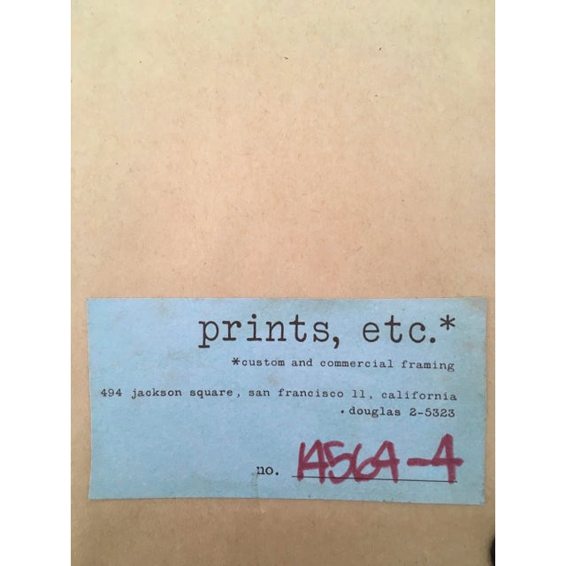 Herbs, Hand Colored Copper Plate Engraving by Johann Wilhelm Weinmann, Circa 1737, Framed For Sale - Image 9 of 12