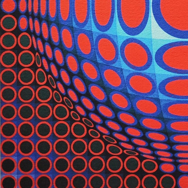 1970s Victor Vasarely, Spadem-Paris, 1970s, Lithograph on Paper For Sale - Image 5 of 10