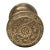 Pair of Antique Windsor Style Flat Bronze Reading Knobs For Sale