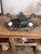 Gray Antique French Rococo Jardinière with Mirrored Tray, 1900s, 1890s For Sale - Image 8 of 9