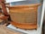 Vintage Coastal Bohemian Bamboo Rattan Tropical Tiki Bar and Swivel Stools, 1970s, Set of 3 For Sale - Image 10 of 18