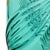 Vintage Turquoise Blue Glass Vase from Luminarc France, 1980s For Sale - Image 9 of 12