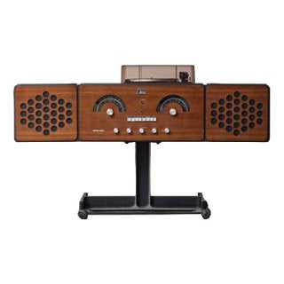 RR 126 Speakers by Achille & Pier Giacomo Castiglioni for Brionvega, 1965 For Sale