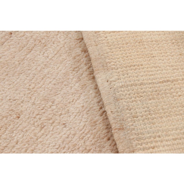 Beige Vintage Moroccan Style Rug in Beige and Cream Tones - Rug & Kilim For Sale - Image 8 of 8