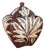 Monumental Tropical Banana Leaf Porcelain Ginger Jar For Sale