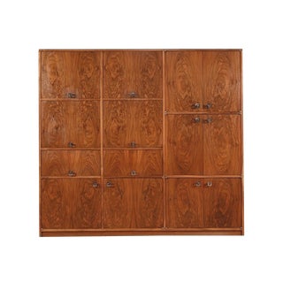 Vintage Storage Unit in Walnut, 1970 For Sale