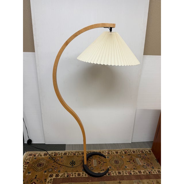 Caprani Style Bentwood Floor Lamp For Sale In San Francisco - Image 6 of 12