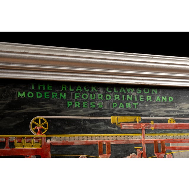 Early 20th Century Lighted Black-Clawson Sign For Sale - Image 9 of 10