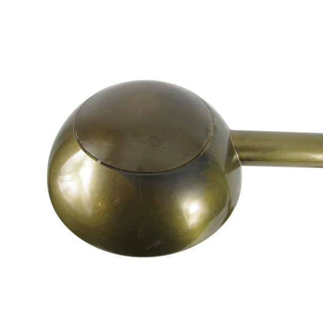 Mid-Century Desk Lamp in Brass by Florian Schulz For Sale - Image 4 of 10