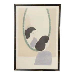 Mid 20th Century Le Miroir en Irlande' Andre Brasilier Signed Lithograph