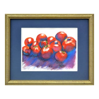 Red Tomatoes Still Life by Karen Colby For Sale