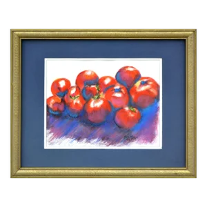 Red Tomatoes Still Life by Karen Colby
