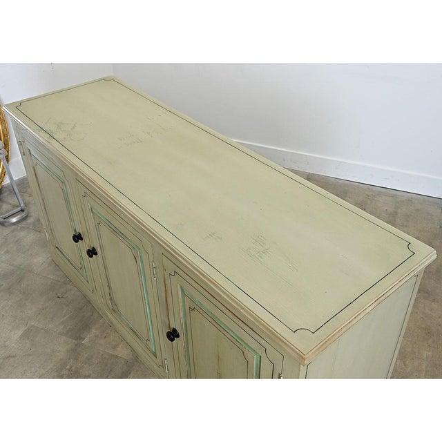 Wood English Pair of 20th Century Painted Sideboards For Sale - Image 7 of 18