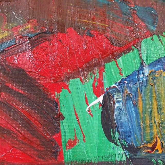 Mid-Century Modern Jonne Bergström, Landscape by the Atelier, 1960s, Oil on Canvas For Sale - Image 3 of 18
