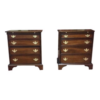 Vintage Nightstands, Bedside Tables, Bachelor Chests, the Pair For Sale