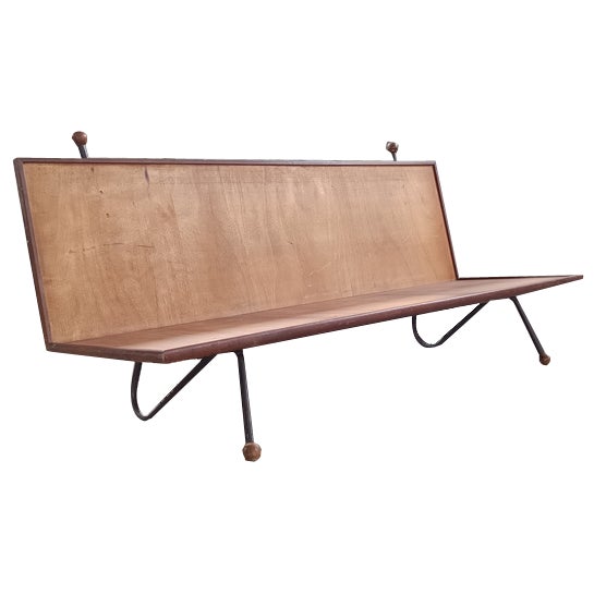 Modernist Tubular Sofa attributed to Pierre Guariche, 1920s For Sale