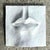 White Vintage Boho Plaster Lips Relief For Sale - Image 8 of 10