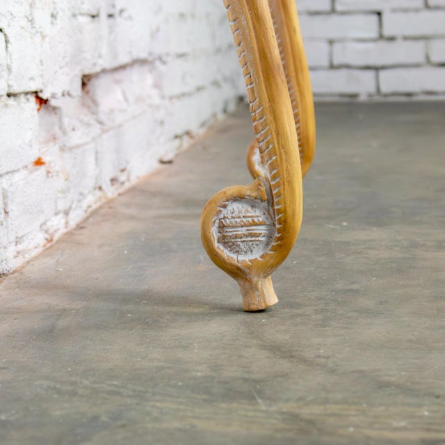 Late 20th Century Hollywood Regency Animalia Elephant Head Sconce Console Table W/Glass Top For Sale - Image 14 of 18