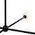 Globe Chandelier 4, Black, 39.5in H, 5 Inch Glass Globes, by Research.Lighting, Modern, Minimal Hanging Light For Sale - Image 10 of 13