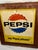 Pepsi Cola Enamel Advertising Sign, 1940s For Sale - Image 10 of 13
