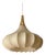 Large Mid-Century Beige Flower Cocoon Pendant by Achille Castiglioni for Hille, Italy, 1960s For Sale