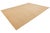 Modern Minimalist Hand-Knotted Ribbed Wool Area Rug in Warm Sand For Sale - Image 10 of 12