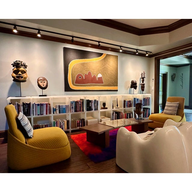 Steelcase Pair of Steelcase Hosu Convertible Lounge Chairs with Ottoman Patricia Urquiola For Sale - Image 4 of 12