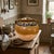 Traditional Vintage Folk Ceramic Jar For Sale - Image 3 of 5