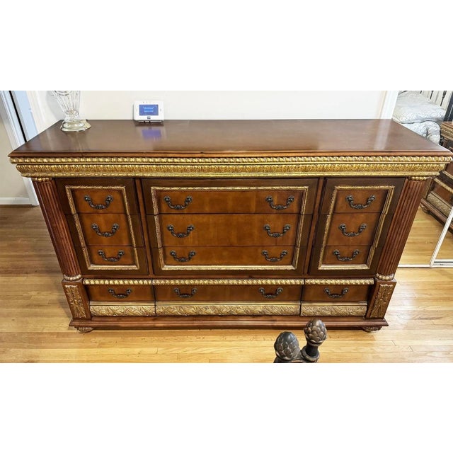 This exquisite dresser is part of the Bellissimo collection by Pulaski, the renowned furniture maker. It was designed...