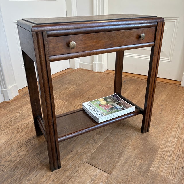 Dutch Art Deco Two-Tier Side Table, 1920s For Sale - Image 10 of 17