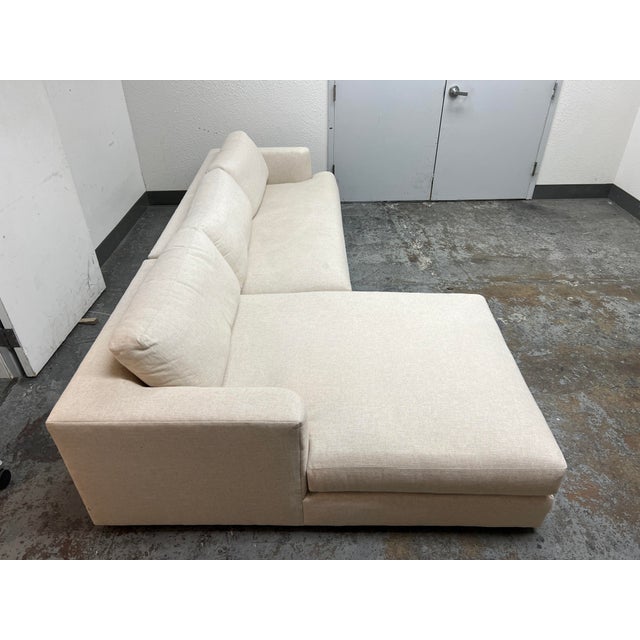 Maiden Home Varick Sectional Sofa in Performance Textured Tweed Chairish