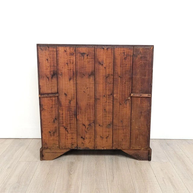 English Oak Slant Front Desk, Circa 1830 For Sale - Image 9 of 12