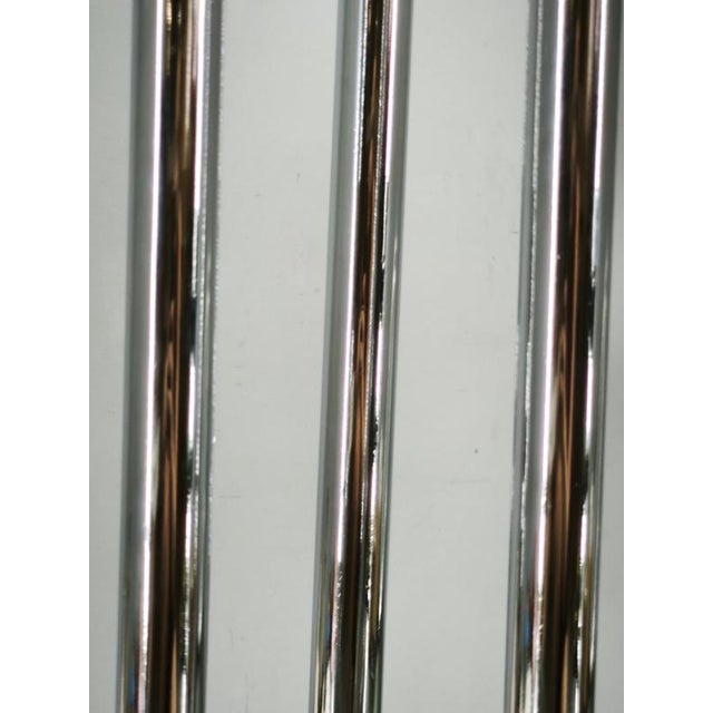 1970s Italian Murano Glass, Chrome and Marble 3-Light Floor Lamp, 1970s For Sale - Image 5 of 16