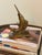 Fantastic vintage brass marlin or swordfish sculpture with dramatic upward movement and beautifully sculpted detail...
