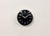 Wall clock produced by Metamec in Great Britain during the 1970s. It features a dark blue bakelite clockface with white...